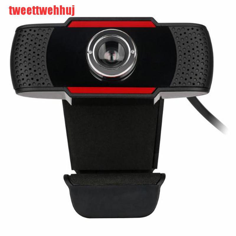 Webcam 480p Hd 12mp Tự Động Usb 2.0 Kèm Mic Cho Skype Pc Android Tv 30fps