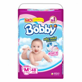 Bỉm dán BOBBY XS36/ S56/M48/L42/XL 38