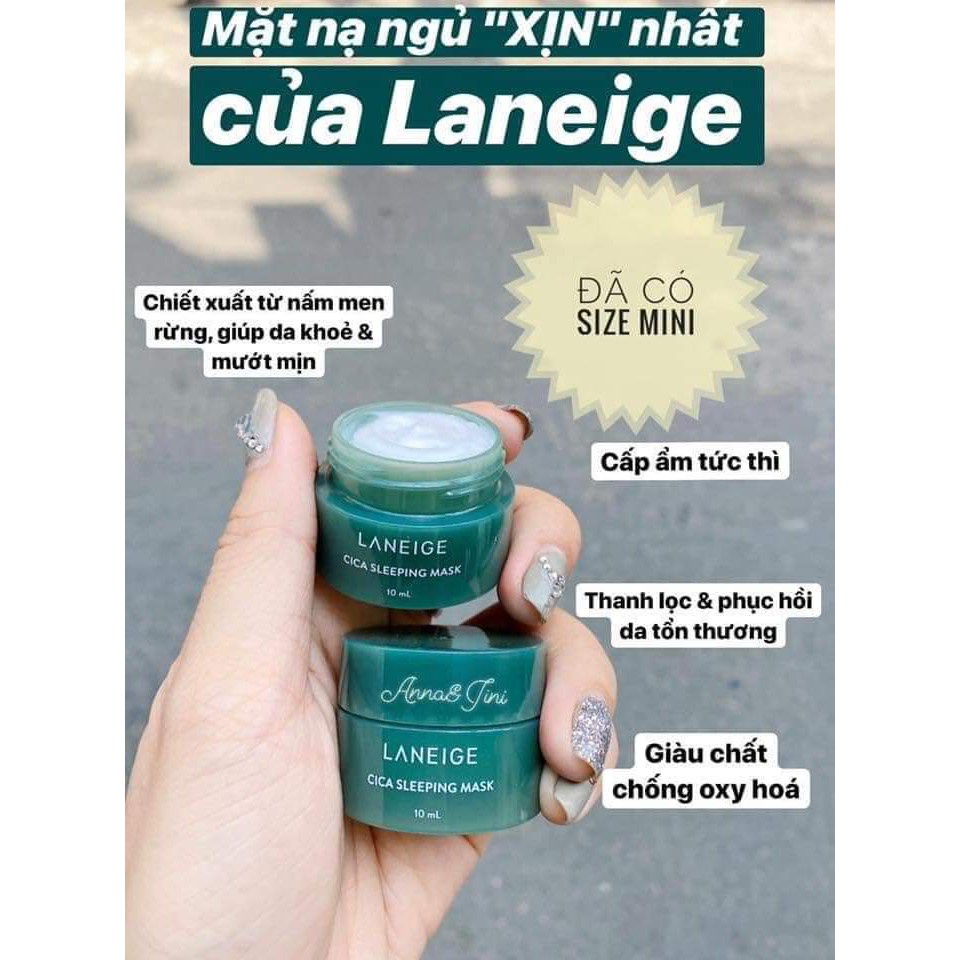 Mặt nạ ngủ dưỡng ẩm chuyên sâu Laneige 10ml