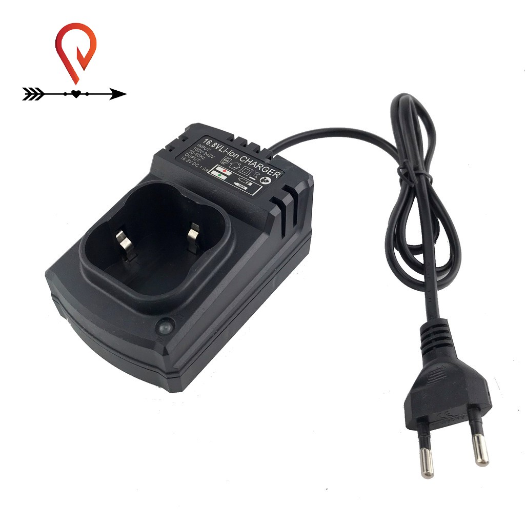 Dock sạc, đế sạc 16.8v sạc pin 4s dùng cho pin 14.4v - 16.8v