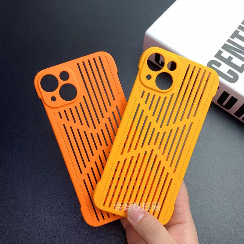 Ốp Điện Thoại Cứng Nhám Siêu Mỏng Thoáng Khí Không Viền Dọc Cho iPhone 12 Pro Max 13 11 Pro Max 13 Pro Max 12Pro