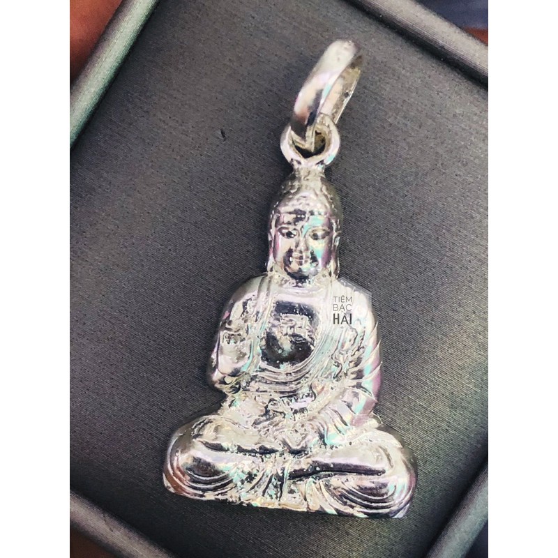 MẶT DÂY CHUYỀN BẠC PHẬT ADIĐÀ CHO NAM