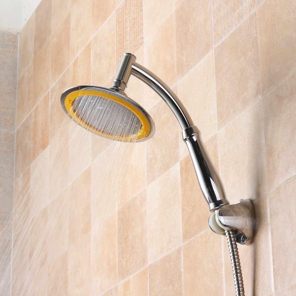 JARRED Đầu Vòi Hoa Sen Bằng ABS Chrome Tiết Kiệm Nước Kèm Giá Đỡ Tiện Dụng Cho Nhà Tắm