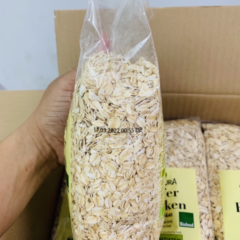 Yến mạch giảm cân hafood Hafer Flocken , giúp làm đẹp da, ngăn ngừa ung thư, hỗ trợ tiêu hóa  _ 500gr | BigBuy360 - bigbuy360.vn