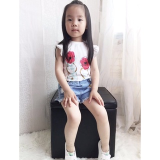 SÉT JEAN ĐI CHƠI BÉ GÁI ĐÔI DÉP HOA