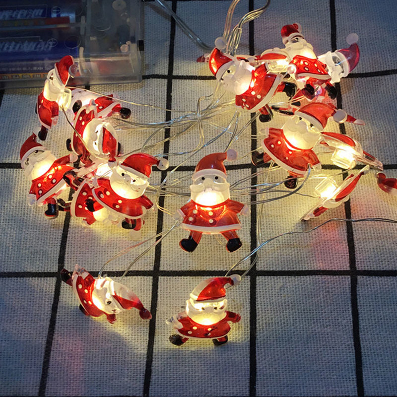 Dây đèn LED xinh xắn dành cho trang trí Giáng Sinh 2m