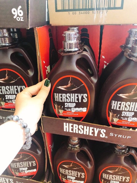 Sirô Sôcôla hiệu Hershey’s – chai 1,36kg date mới 2025