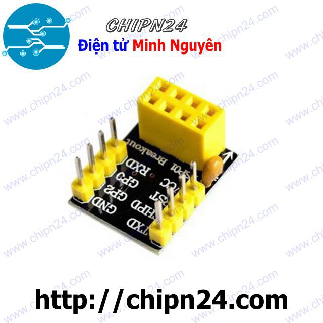 [1 CÁI] Đế ra chân module ESP8266 ESP01 ESP01S