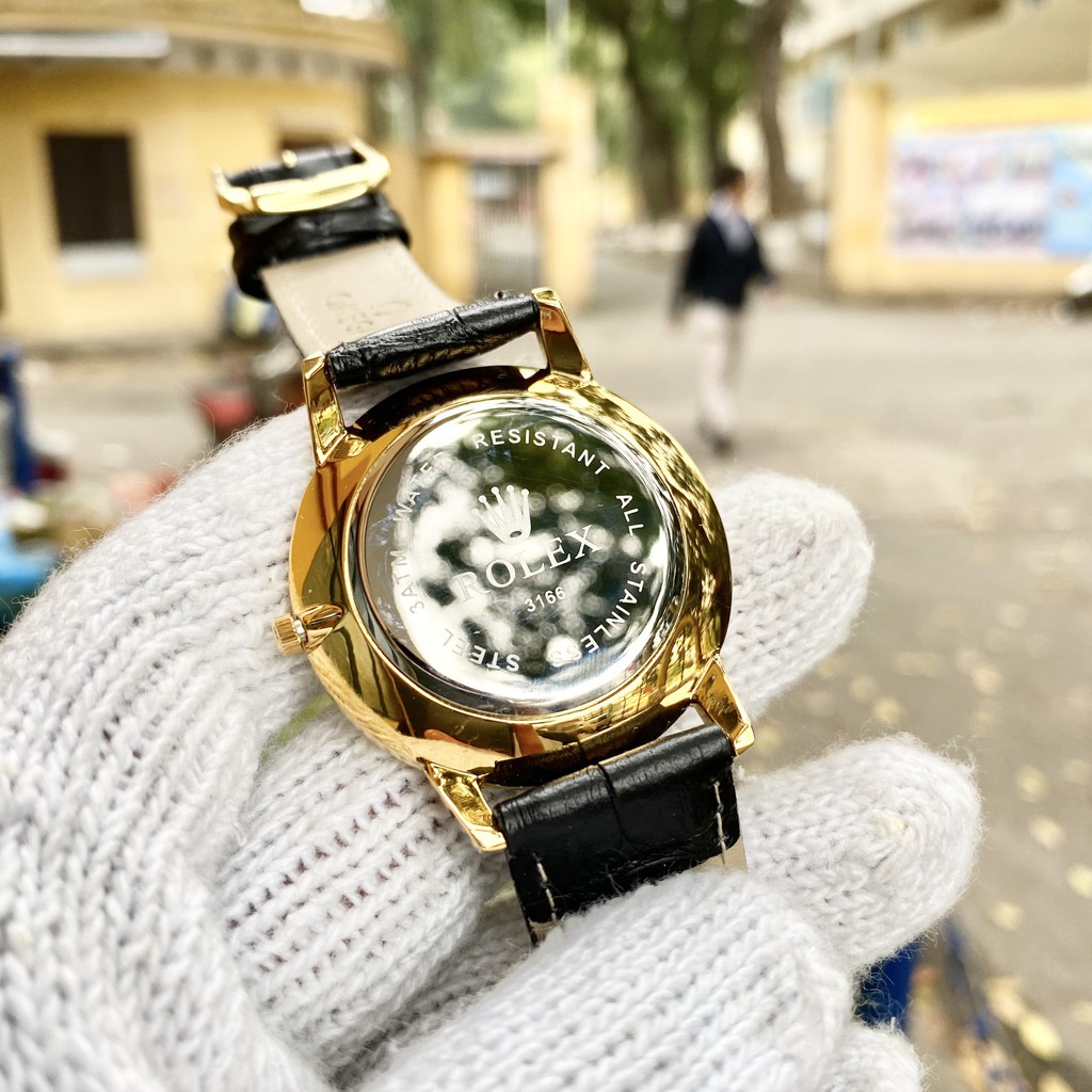 Đồng Hồ NAM R.L R028TRẮNG Chống Xước, Chống Nước TUYỆT ĐỐI - TẶNGVí Da, 1 Vòng Đá tỳ Hưu + 2 pin AG4 | BigBuy360 - bigbuy360.vn