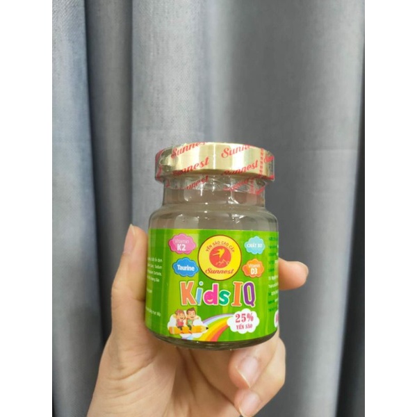 Combo 10 hũ yến sào Sunnest Kids IQ 25% yến dành cho bé