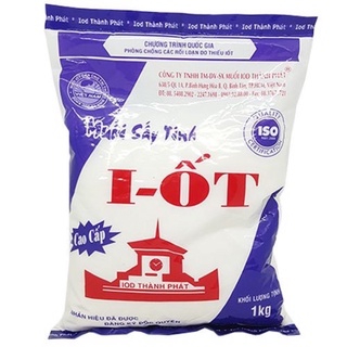 muối iot- bịch 1 kí