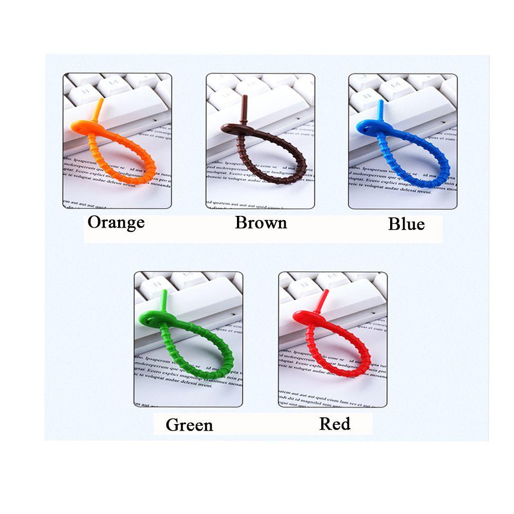 10 Phụ Kiện Quấn Dây Cáp Bằng Silicone Tiện Dụng Và Bền
