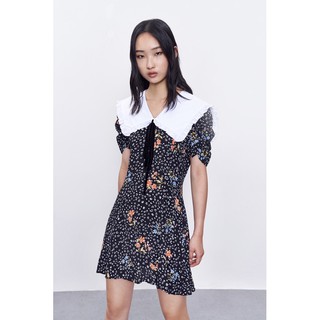 Đầm hoa đen Urban Revivo (thay tag)