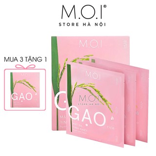 Mặt nạ gạo tinh khiết moi ♥️ mặt nạ gạo hồ ngọc hà m.o.i cosmetics hà nội