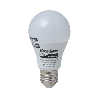 Bóng LED bulb đổi 3 màu (3 in1) 9W Rạng Đông, LED của Samsung