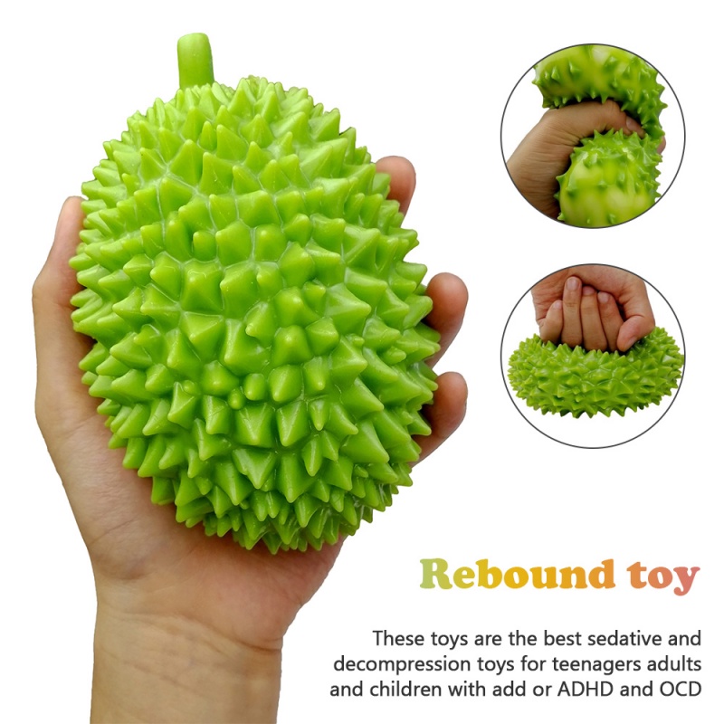Đồ chơi hình trái sầu riêng nắn bóp giúp giảm căng thẳng