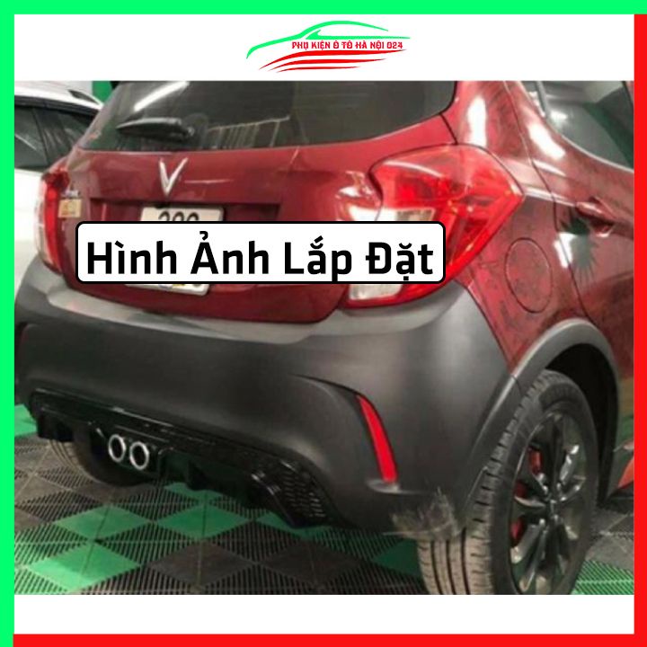 Lippo, líp chia pô ô tô Fadil 2019-2022 đen 2 pô tròn chuẩn form xe thể thao
