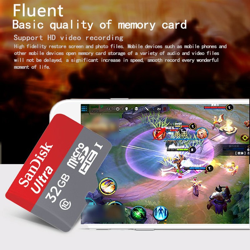 Thẻ Nhớ MicroSDHC SanDisk Ultra 16G 32G 64GB 32GB 98 MB/S | BigBuy360 - bigbuy360.vn