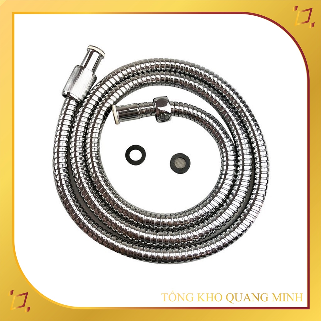 Dây cấp nước vòi hoa sen , vòi xịt loại 1.5m vừa tất cả các loại vòi hoa sen chất liệu Inox không rỉ