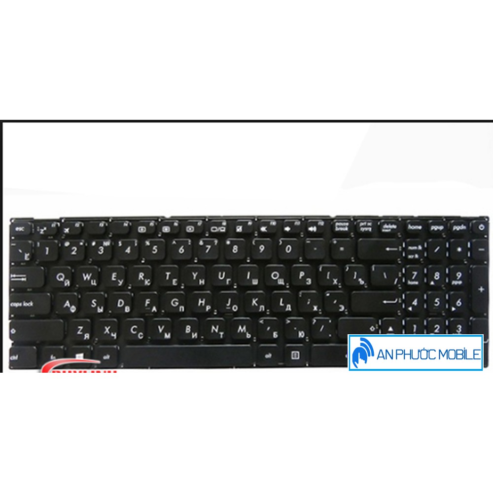 Bàn phím Laptop Asus X541L, X541S Đen