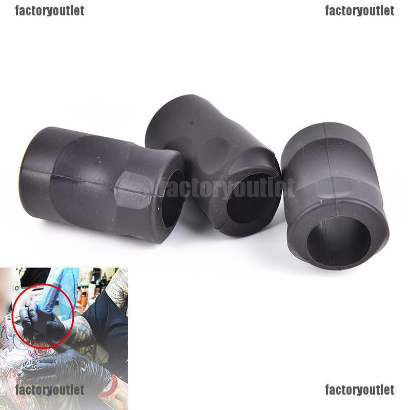 Vỏ silicon bọc tay cầm máy xăm hình 25 * 50mm