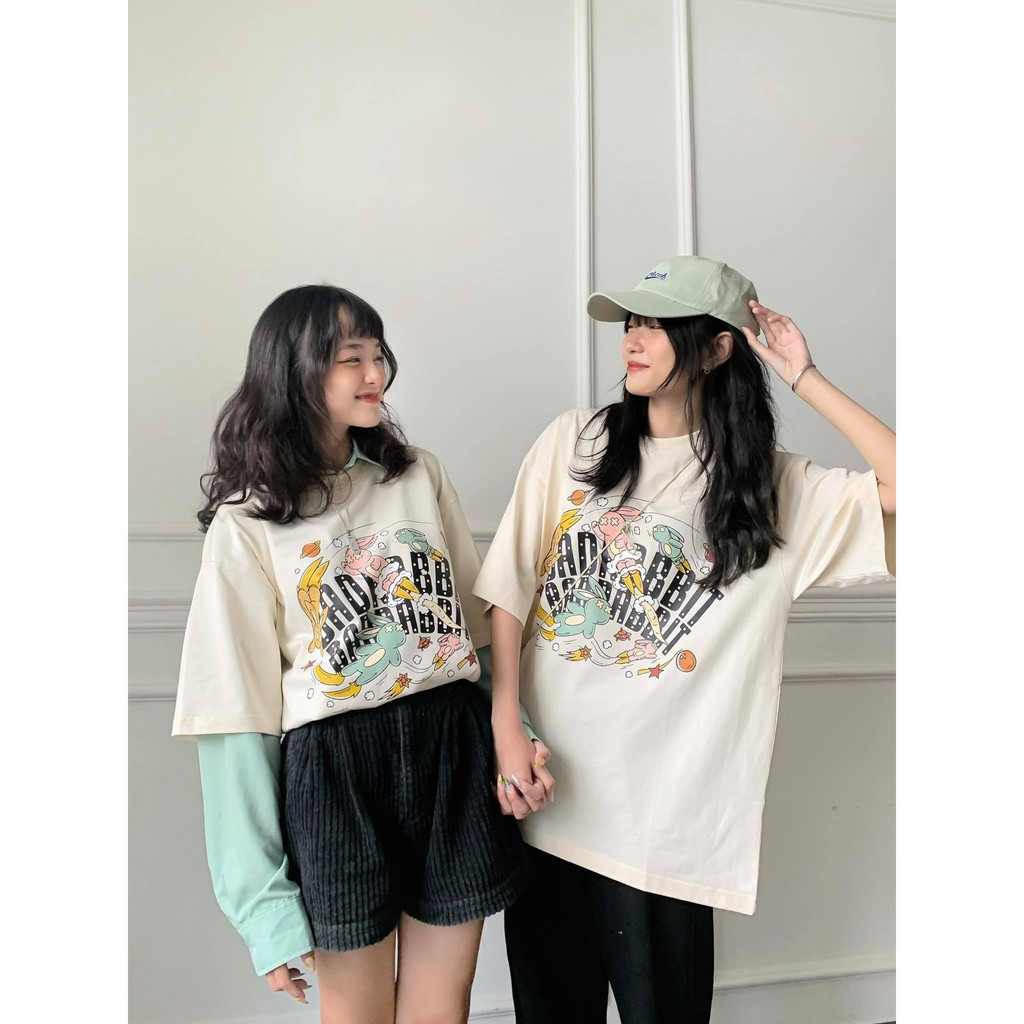 Áo Thun Unisex Bad Rabbit Rocket 100% Cotton - Local Brand Chính Hãng | BigBuy360 - bigbuy360.vn