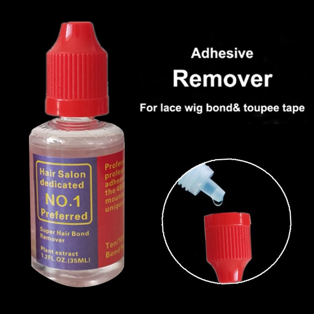 Professional Traceless Transparent Hair Extension Adhesive Remover Wig Bond Glue V08