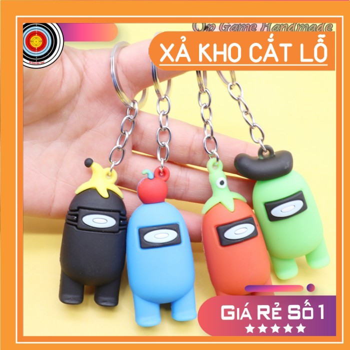 móc khoá among us giá rẻ cute - móc khóa dễ thương mô phỏng game Among Us