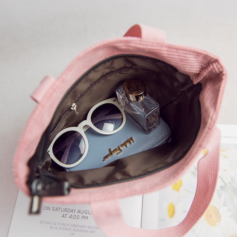 Túi vải phong cách Hàn Quốc đơn giản