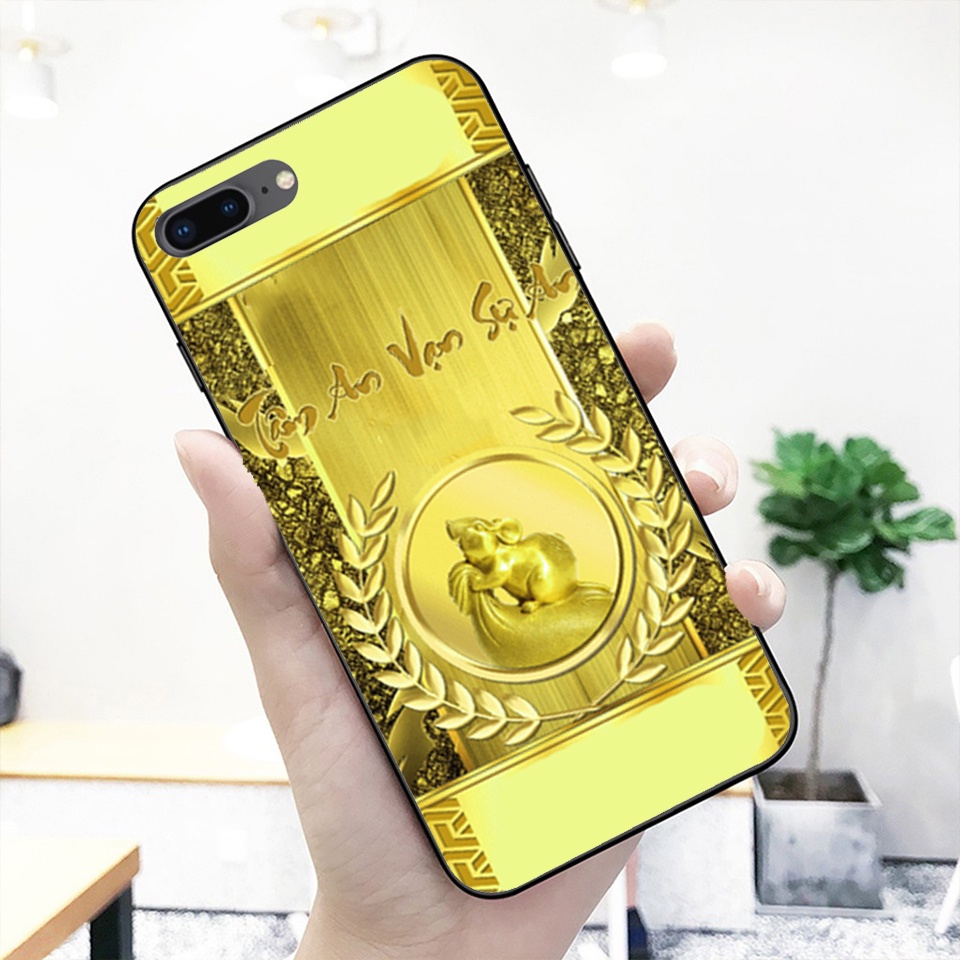Ốp lưng kính cường lực iphone 7plus/8plus-iphone 6plus-iphone7/iphone8-iphone6/6S in hình 12 con giáp siêu đẹp