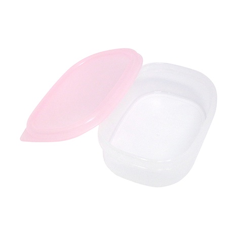 Set 4 hộp thực phẩm nắp dẻo YAMADA Nhật Bản màu sắc nhựa PP chịu nhiệt cao  dùng đông lạnh, vi sóng