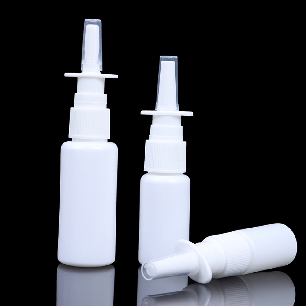 10 / 20ml / 30ml Chai xịt bơm mũi nhựa rỗng Máy phun sương Mũi có thể đổ lại