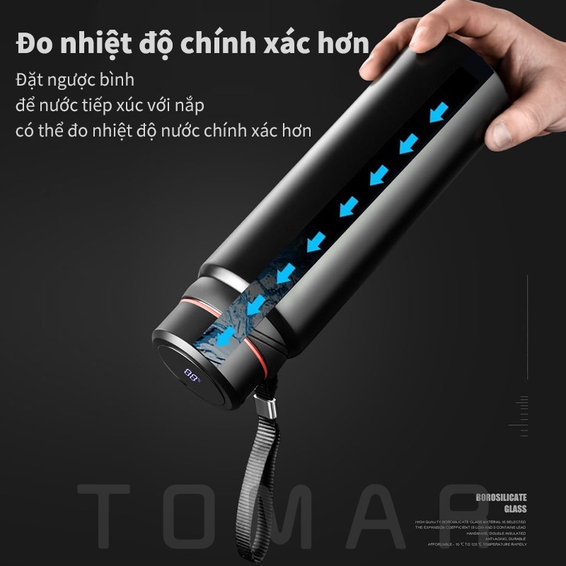 Bình giữ nhiệt bằng thép không gỉ dung tích lớn 420-1800ml