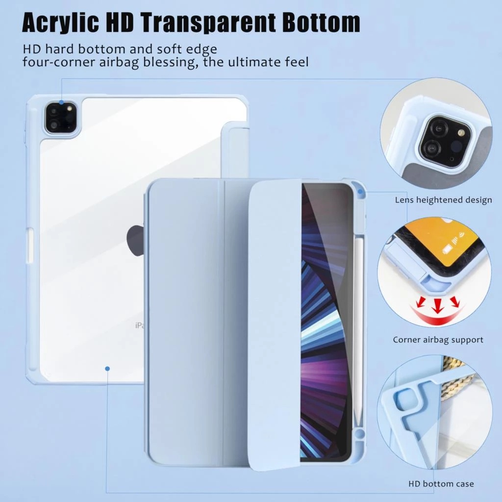 Ốp Máy Tính Bảng Từ Tính Cho Huawei Matepad Air 11.5 2023 Matepad SE 10.1 10.4 2022 2020 Matepad 11 2023 2021 Matepad Pro 11 2022 M6 Pro 10.8 T10s T10