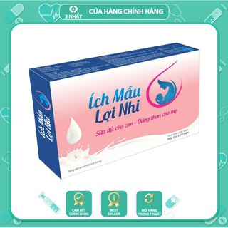 Ích Mẫu Lợi Nhi hộp 20 viên, tăng cường khí huyết, lợi sữa cho mẹ