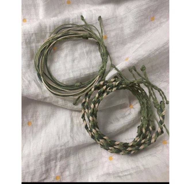 Set vòng waterproof màu matcha