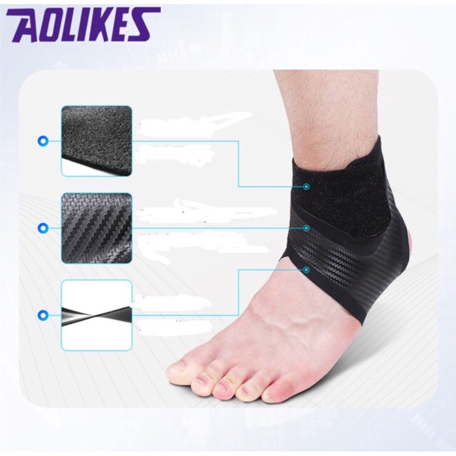 Đai Quấn Cổ Chân Bảo Vệ Mắt Cá Chân AOLIKES Siêu Nhẹ,mỏng thoán và tiện dụng