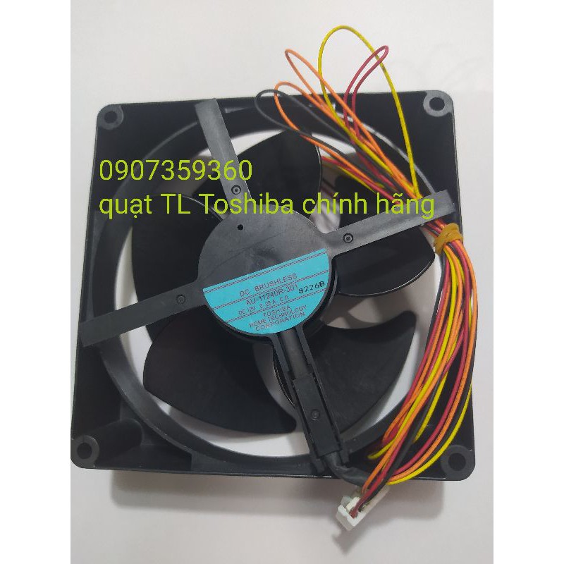 Quạt tủ lạnh Toshiba DC 12V nhiều cánh chính hãng