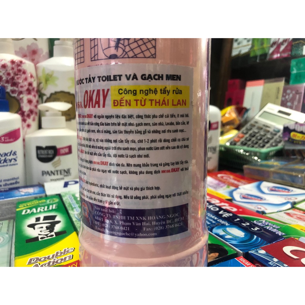 NƯỚC TẨY RỬA TOILET THÁI LAN OKAY 960ml