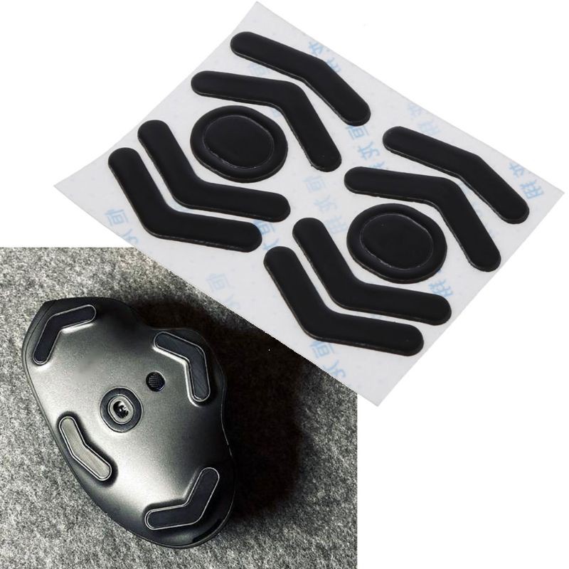 Psy 2 Sets 0.6mm Mouse Feet Mouse Skates Mouse Stickers Pad for logitech G604 Mouse