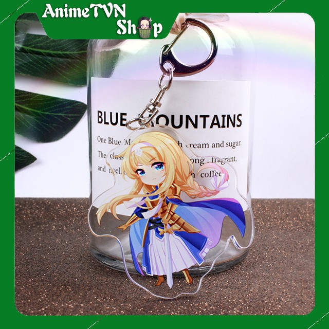 Móc khoá Mica anime Sword art Online - SAO (Loại Treo nhân vật ) - Nhựa Cứng Acrylic In 2 mặt sắc nét ( ảnh thật )