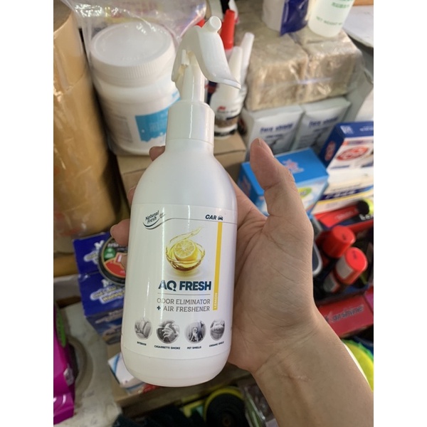 Bình Xịt Khử Mùi Hôi Xe , Làm Mát Không Khí Natural Fresh AQ Fresh 250m