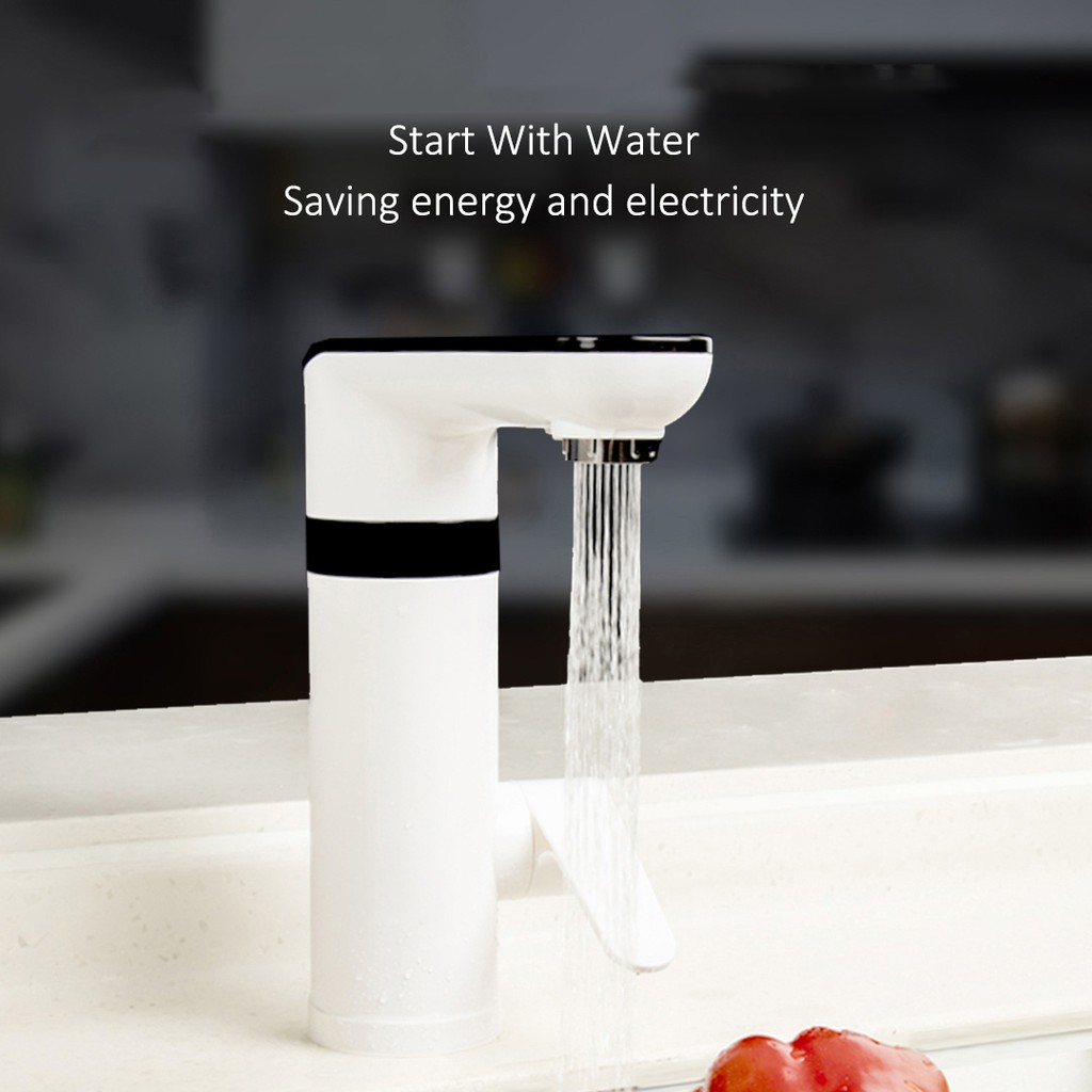 Xiaomi Youpin Xiaoda Vòi Nước Nóng Pro Điều Chỉnh Nhiệt Độ Làm Nóng Tức Thời Cách Điện