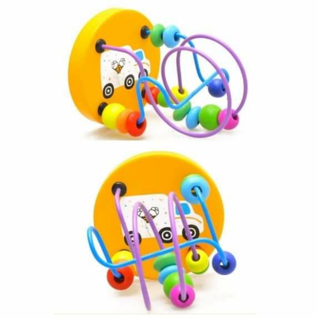 Đồ chơi luồn hạt cho bé bằng gô