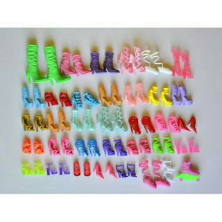 5 đôi Giày cho búp bê Barbie , Xinyi , kexin , licca 30cm
