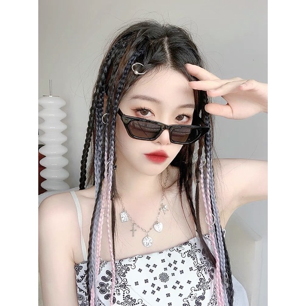 Tóc Giả Line Bính Hai Bên 60cm (kèm ảnh thật)