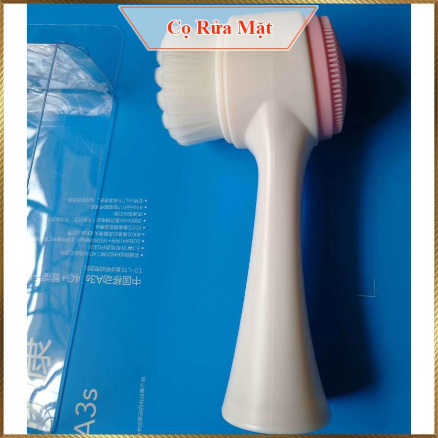 Bàn chải rửa mặt 2 đầu silicone CR29