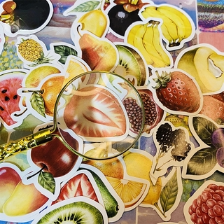 Suuuny 46 Sticker Miếng Dán Trang Trí Hình Trái Cây