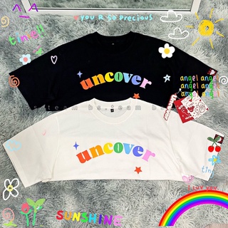 [Uncover Chính Hãng] Áo thun ⭐️ 𝙎𝙄𝘾𝙄 𝙎𝙏𝘼𝙍 𝘽𝘼𝙎𝙄𝘾 𝙏𝙀𝙀 ⭐️  UNCOVER 🌈🌈