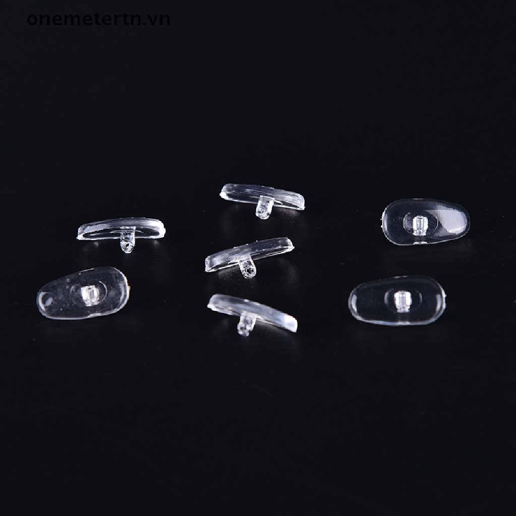 Set 50 Cặp Đệm Mũi Silicon Hình Oval Cho Mắt Kính